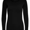 ONLY T-Shirt Langarm ONLLIVE LOVE L/S ONECK TOP NOOS JRS, Black -ONLY SHOP e6f3599d 17b5 41ae 9514 0618a8708699 600x600