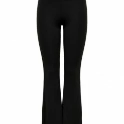 ONLY Hose ONLFEVER STRETCH FLAIRED PANTS JRS, Black