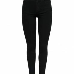 ONLY Jeans ONLBLUSH MID SK AK RAW REA2343 NOOS, Black Denim