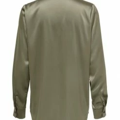 Alternative view of ONLY Bluse Langarm ONLVICTORIA LS LOOSE SATIN SHIRT NO, Brindle