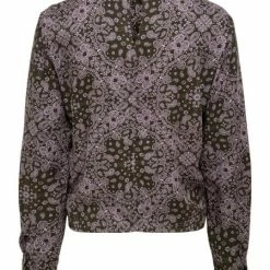 ONLY Bluse Langarm ONLERIN L/S ROUCHING TOP PTM, Forest Night/BANDANA -ONLY SHOP eac6a5a7 9a70 47a9 a514 ef3c009efc34CIGzVJzqsPhX8 600x600