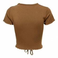 ONLY Bluse Halbarm ONLETTA S/S ROUCHING TOP JRS, Toffee -ONLY SHOP eac6a5a7 9a70 47a9 a514 ef3ce8decabaO33CkpyAe5V91 600x600