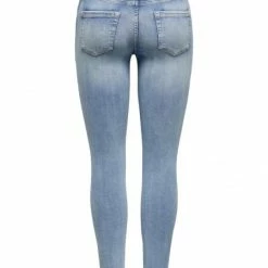 Alternative view of ONLY Jeans ONLBLUSH LIFE MID SK RW AK DT REA21, Light Blue Denim