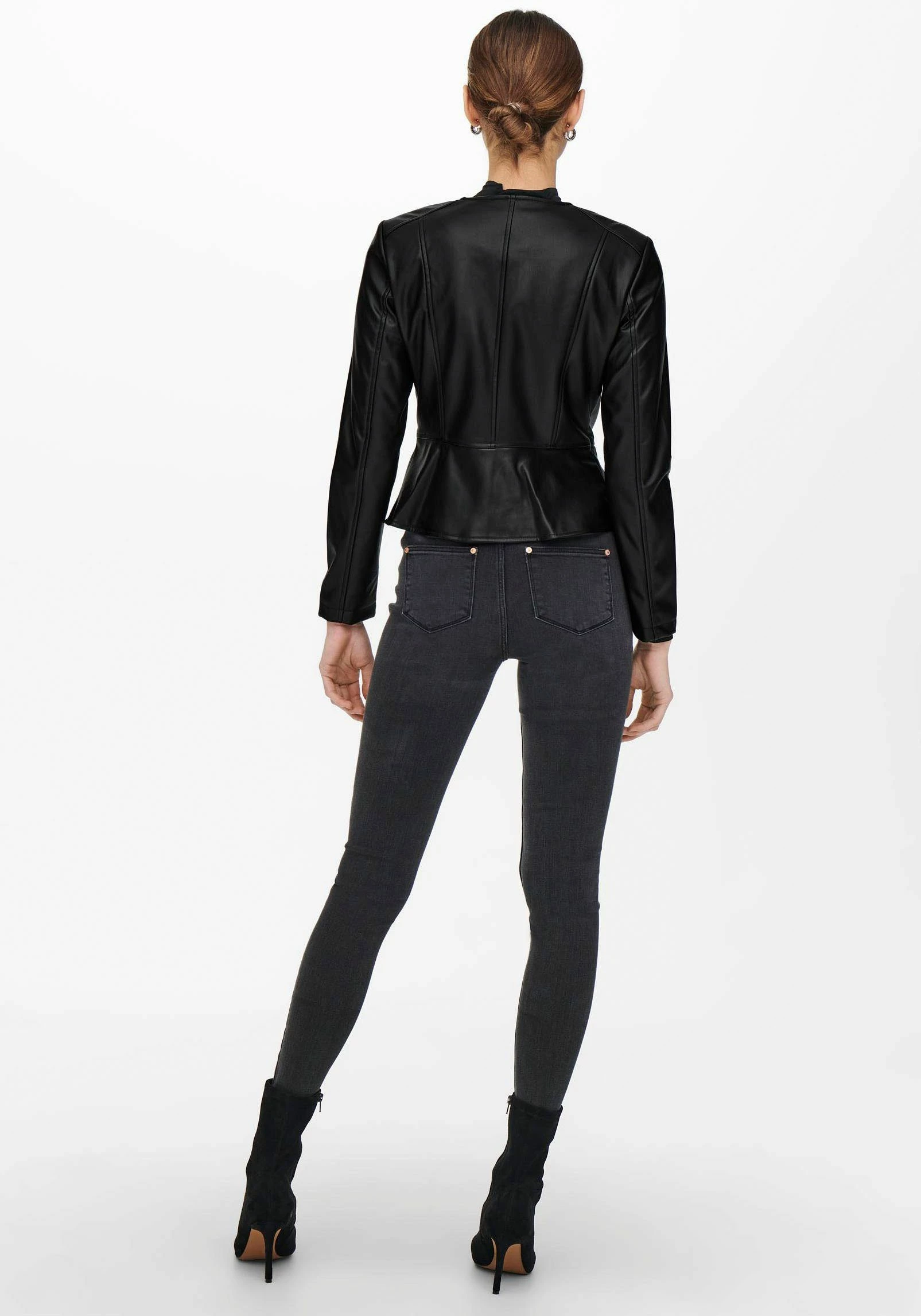 Only Lederimitatjacke »ONLSARAMY FAUX LEATHER JACKET CC OTW« 5 Only Lederimitatjacke »ONLSARAMY FAUX LEATHER JACKET CC OTW« – Bild 3