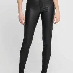 Only Lederimitathose »ONLROYAL HW SK ROCK COATED«