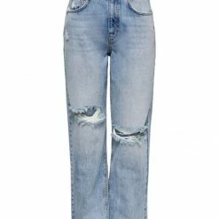 ONLY Jeans ONLROBYN LIFE X HW ST L AK DS DOT47, Medium Blue Denim